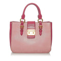 Miu Miu Madras Satchel (SHG-28809)