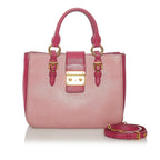 Miu Miu Madras Satchel (SHG-28809)