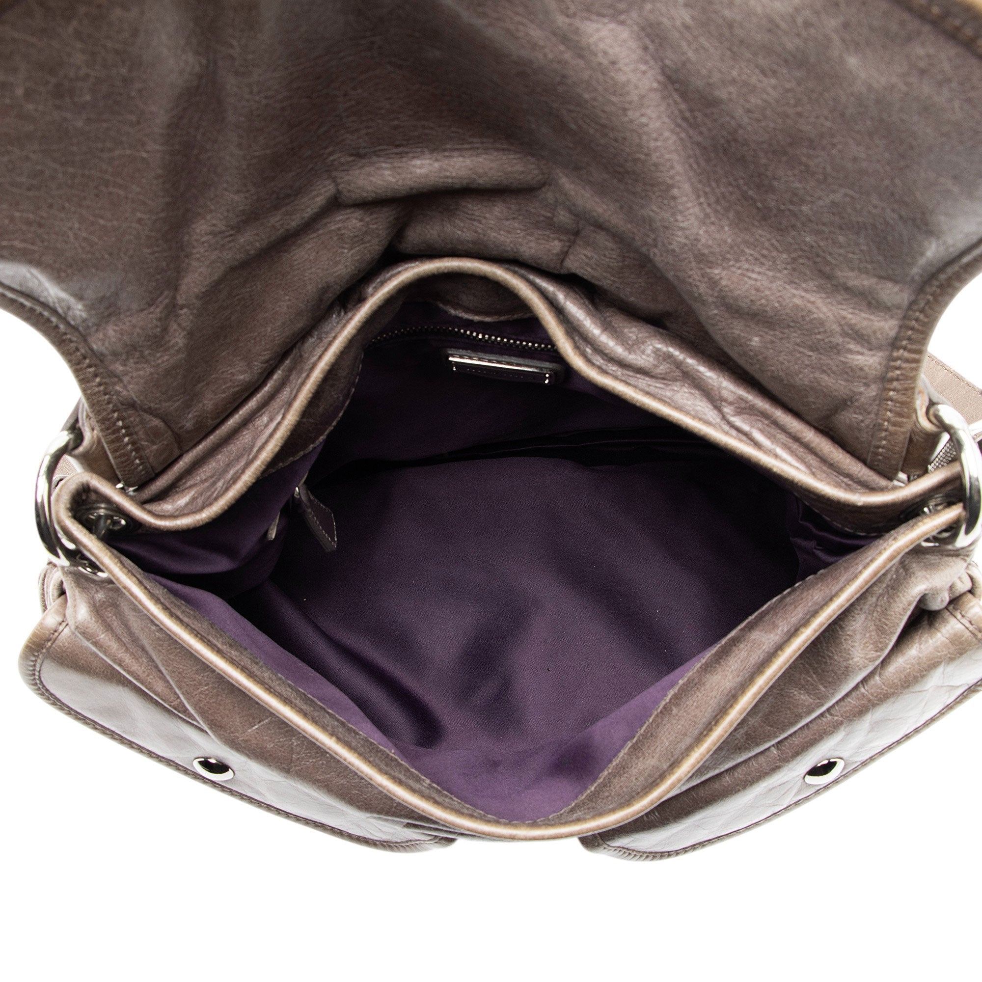 Miu Miu Matelasse Braided Coffer Hobo