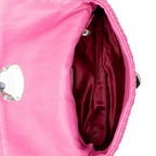 Miu Miu Matelasse Crystal Flap Shoulder Bag (SHF-17809)