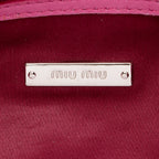 Miu Miu Matelasse Crystal Flap Shoulder Bag (SHF-17809)
