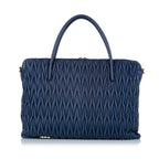 Miu Miu Matelasse Lambskin Leather Satchel (SHG-23830)