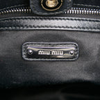 Miu Miu Matelasse Lambskin Leather Satchel (SHG-29512)