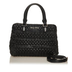 Miu Miu Matelasse Lambskin Leather Satchel (SHG-29512)