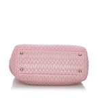 Miu Miu Matelasse Lambskin Leather Satchel (SHG-30245)