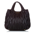Miu Miu Matelasse Lambskin Leather Satchel (SHG-30871)