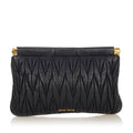Miu Miu Matelasse Leather Clutch Bag (SHG-25253)