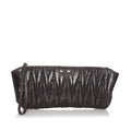 Miu Miu Matelasse Leather Clutch (SHG-30678)