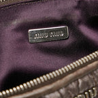 Miu Miu Matelasse Leather Clutch (SHG-30678)