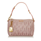 Miu Miu Matelasse Leather Handbag (SHG-26773)