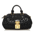 Miu Miu Matelasse Leather Satchel (SHG-28743)