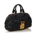 Miu Miu Matelasse Leather Satchel (SHG-28743)