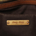 Miu Miu Matelasse Leather Satchel (SHG-29953)