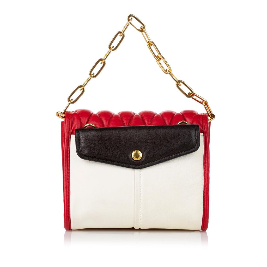 Miu Miu Matelasse Leather Satchel (SHG-30613)