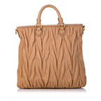 Miu Miu Matelasse Leather Satchel (SHG-31161)