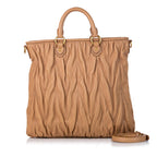 Miu Miu Matelasse Leather Satchel (SHG-31161)