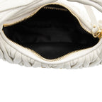 Miu Miu Matelasse Leather Wander Mini Hobo (SHF-uq6TOu)