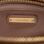 Miu Miu Matelasse Nappa Leather Convertible Medium Tote (SHF-KNlDVn)