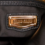 Miu Miu Matelasse Patent Leather Handbag (SHG-30085)
