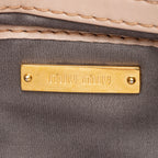 Miu Miu Matelasse Patent Leather Top Handle Flap Bag - FINAL SALE (SHF-20857)