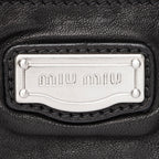 Miu Miu Nappa Leather Monk Satchel (SHF-bc0OGc)