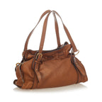 Miu Miu Peggy Bow Leather Tote Bag (SHG-24756)
