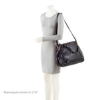 Miu Miu Perforated Leather Large Bowler Satchel