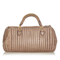 Miu Miu Pleated Leather Satchel (SHG-23231)