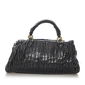 Miu Miu Pleated Leather Satchel (SHG-29675)