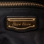 Miu Miu Pleated Leather Satchel (SHG-29675)