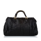 Miu Miu Plisse Leather Satchel (SHG-29659)