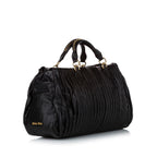 Miu Miu Plisse Leather Satchel (SHG-29659)