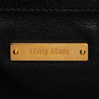 Miu Miu Quilted Denim Biker Shoulder Bag (SHF-5UGzwA)