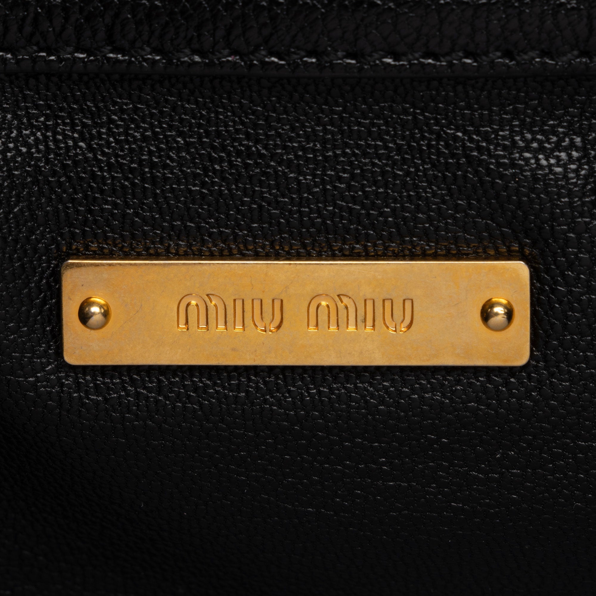 Miu Miu Quilted Denim Biker Shoulder Bag (SHF-5UGzwA)
