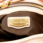 Miu Miu Quilted Leather Handbag (SHG-24150)