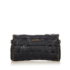 Miu Miu Quilted Studded Leather Clutch Bag (SHG-25332)