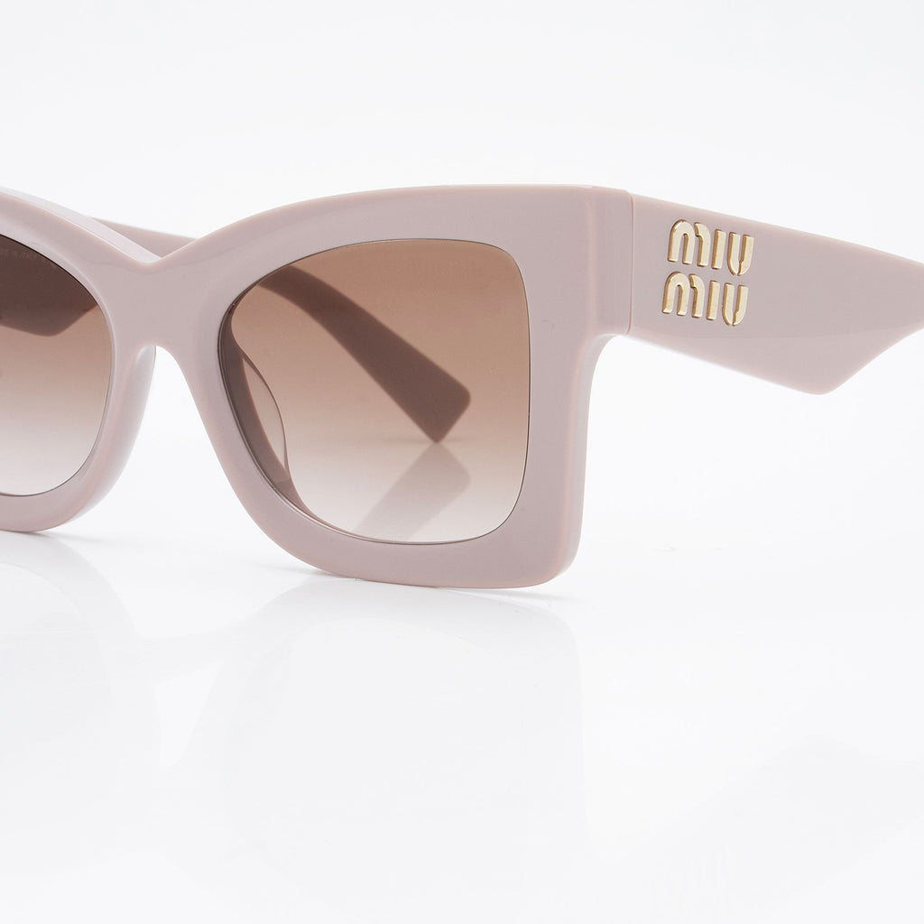 Miu Miu Logo Geometric Sunglasses