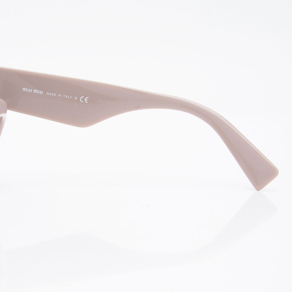 Miu Miu Logo Geometric Sunglasses