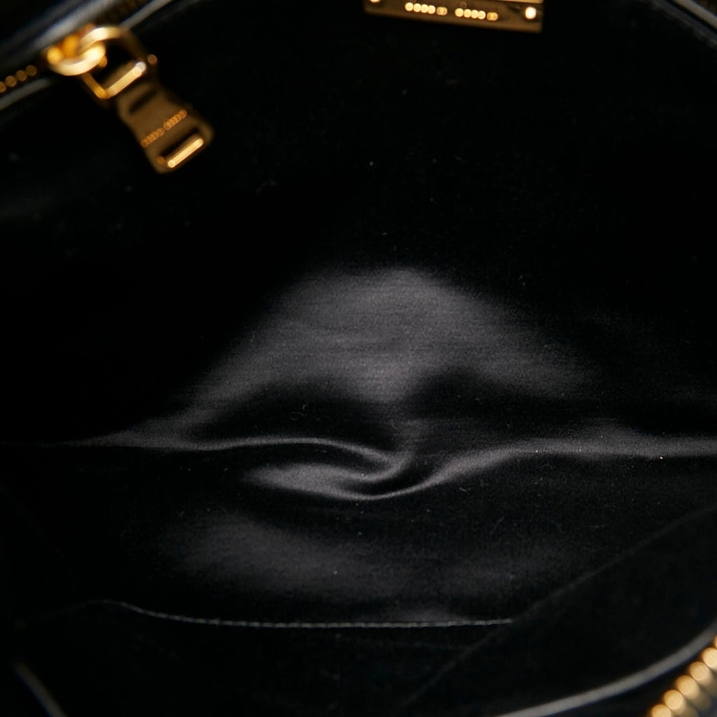 Miu Miu Studded Leather Clutch Bag (SHG-29355)