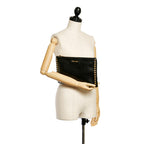 Miu Miu Studded Leather Clutch Bag (SHG-29355)