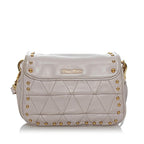 Miu Miu Studded Leather Crossbody Bag (SHG-30373)