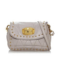 Miu Miu Studded Leather Crossbody Bag (SHG-30373)