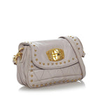 Miu Miu Studded Leather Crossbody Bag (SHG-30373)