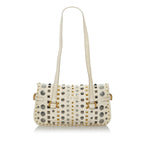 Miu Miu Studded Leather Shoulder Bag (SHG-30053)