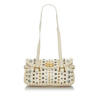 Miu Miu Studded Leather Shoulder Bag (SHG-30053)