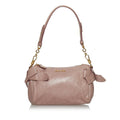 Miu Miu Vitello Lux Bow Baguette (SHG-31226)