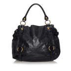Miu Miu Vitello Lux Bow Handbag (SHG-30687)