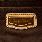Miu Miu Vitello Lux Bow Satchel (SHG-26919)