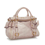 Miu Miu Vitello Lux Bow Satchel (SHG-29491)