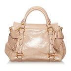 Miu Miu Vitello Lux Bow Satchel (SHG-30399)